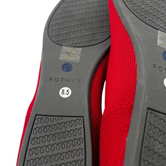 Rothy’s The Point in Chili Red Women’s Size 8.5 New‎ - Picture 8 of 9